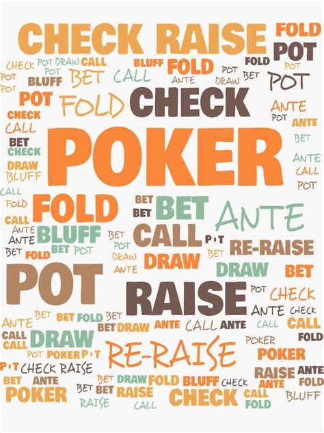 terminologie poker iweh